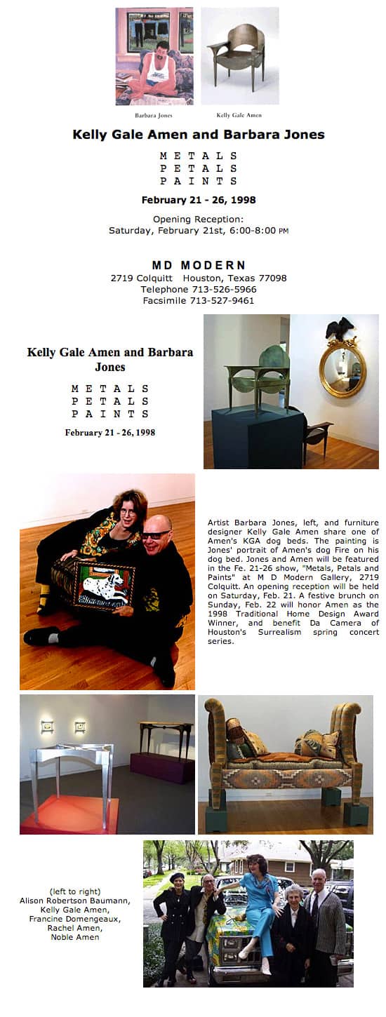 Metals, Petals and Paints Kelly Gale Amen Design