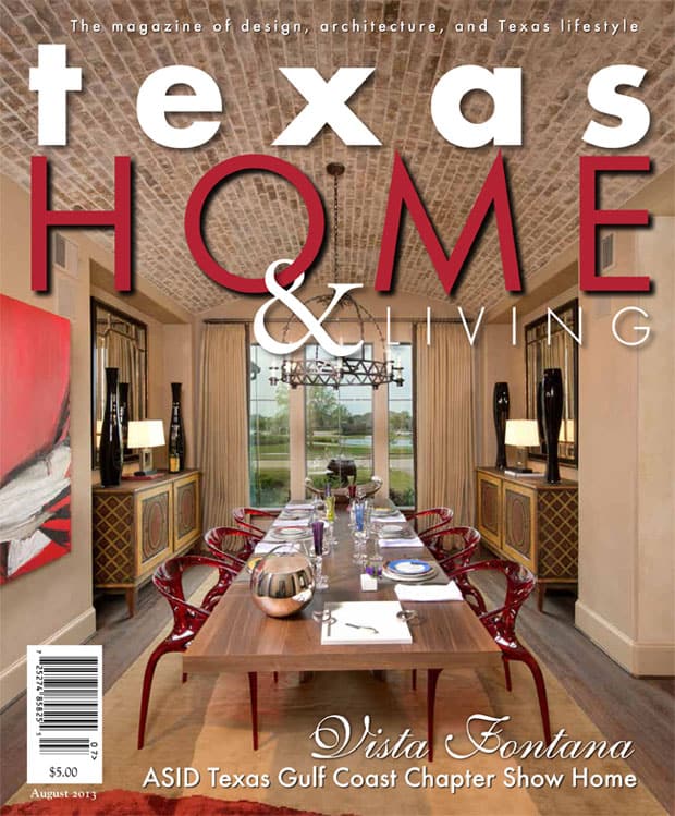 KGA Featured in Texas Home & Living Magazine Kelly Gale Amen Design